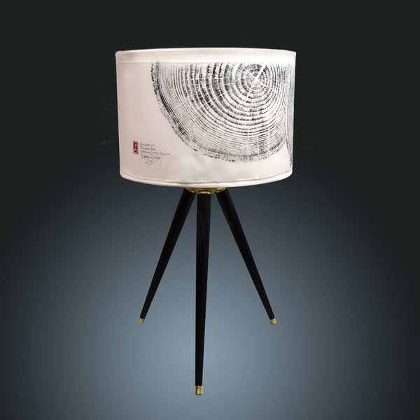 Beach Pine Tree Rings Lamp