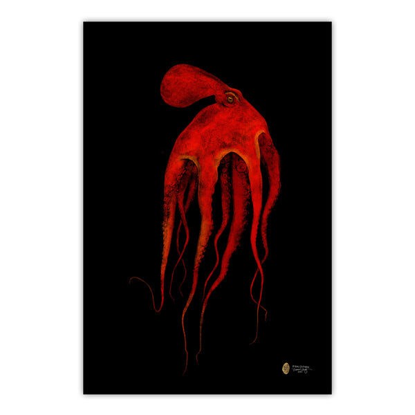 Fiery Octopus
